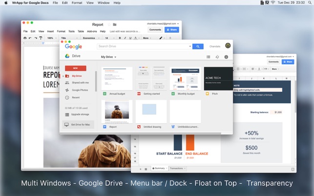 desktop google docs for mac